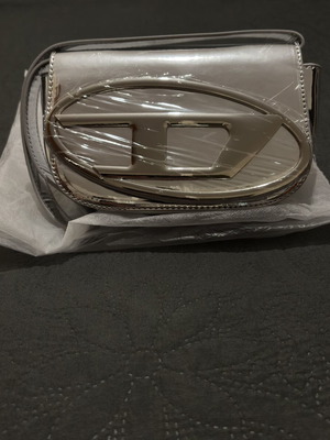 Diesel bag, small, silver