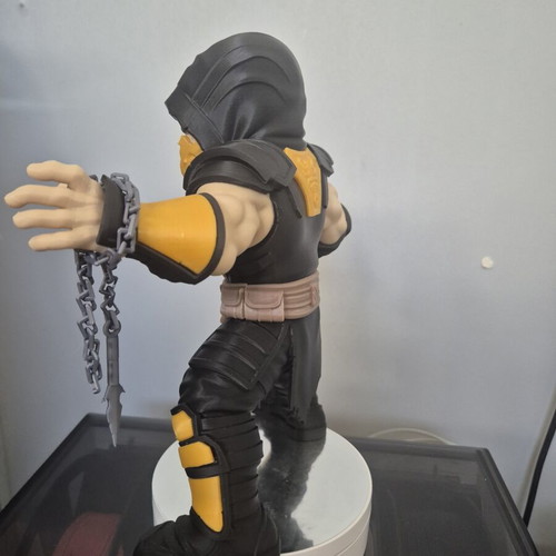 Scorpion Mortal Kombat 3D printed figure like new