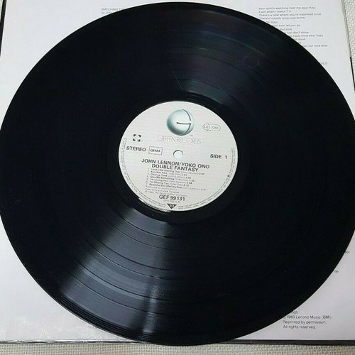 Double Fantasy LP John Lennon Yoko Ono used, Germany 1980