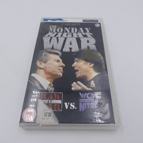WWE The Monday Night War UMD Video for PSP used, 2005 wrestling documentary
