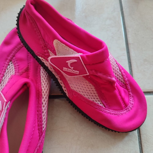 Girls' sea shoes used, size 32-33, pink