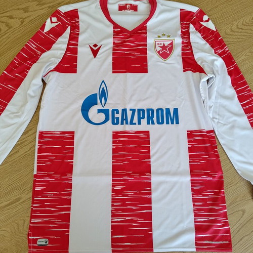 Red Star football jersey long sleeve like new