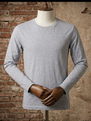 Scotch & Soda long sleeve top grey used, size L