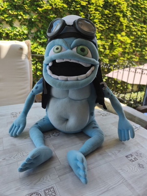 Crazy Frog plush toy 60cm with sound