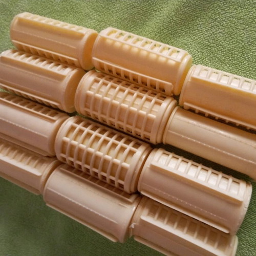 Vintage 90's Heated Hair Rollers used for Styling
