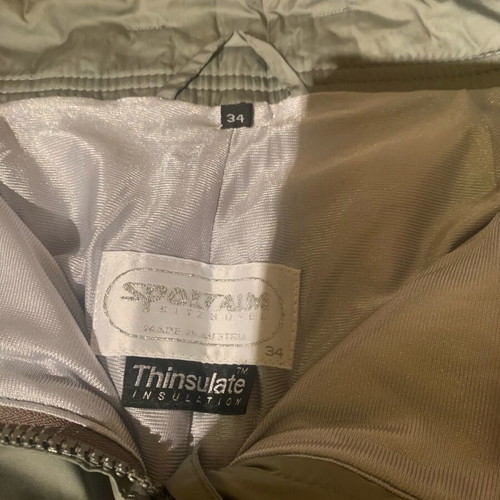 Kitzbühel Sportalm women's ski pants like new, grey-silver, size 34