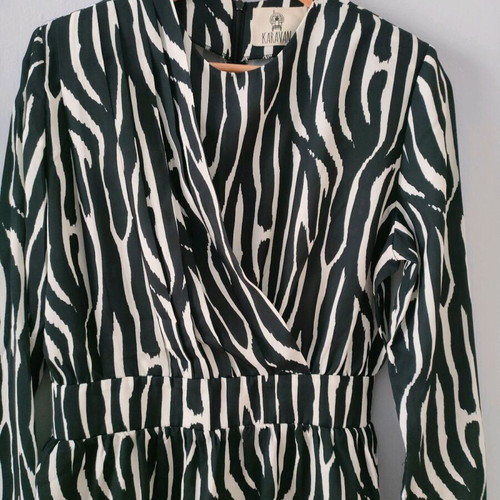 Karavan mini φόρεμα με zebra pattern σαν καινούργιο, μέγεθος M
