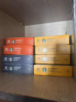 Starbucks Nespresso coffee ampoules, pack of 8
