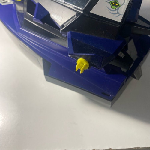 Playmobil Robo Gang boat used with airplane