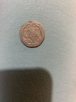 1982 Pence like new, Queen Elizabeth, Great Britain