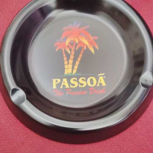 Ashtrays Passoa aluminum set of 2 and 1 Budweiser iron new