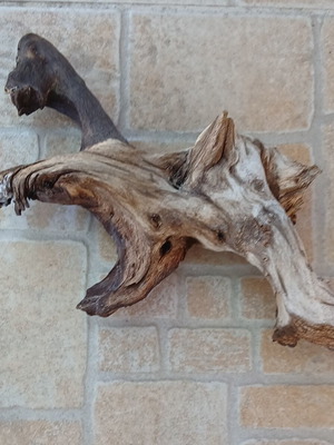 Aquarium wood decorative, used