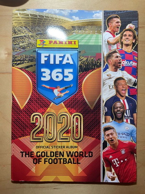 Panini FIFA 2020 empty sticker album like new