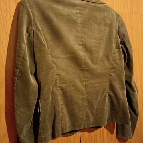 Access velvet jacket used, olive color s/m