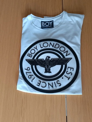 Boy London T-shirt L with premium 3D silicone logo