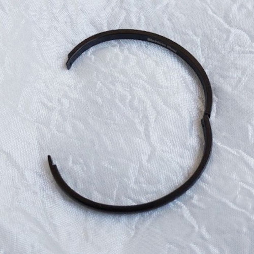Tumi black steel bracelet bangle like new