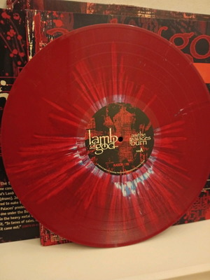 Lamb Of God As The Palaces Burn vinyl limited edition used