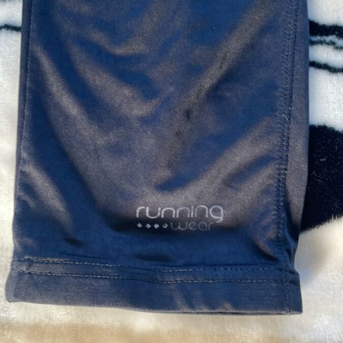 Capri elastic leggings L used with zip pocket black