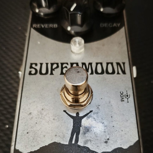 Mr. Black SuperMoon Chrome Reverb pedal like new
