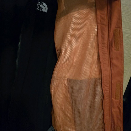 The North Face Triclimate Jacket Small like new, black and orange
