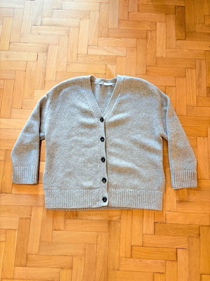 Zara cardigan used, warm, grey, loose fit, size S