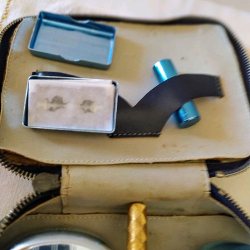 Vintage shaving set used