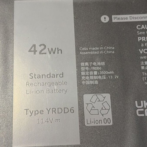 Dell Inspiron Latitude Vostro Battery New DP/N: YRDD6