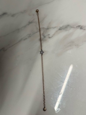 Anna Maria Mazaraki rose gold bracelet with black star like new