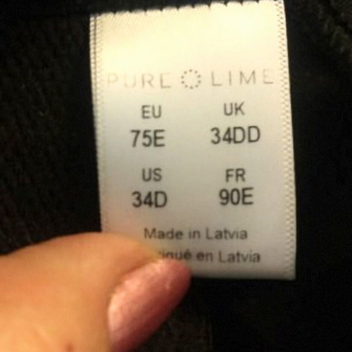 Αθλητικός στηθόδεσμος Pure Lime 75E σαν καινούργιος, διορθωτής στάσης