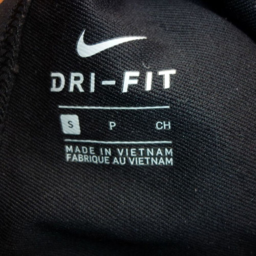 Nike women's elastic gym shirt used, size M