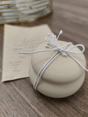 Macaron favor with invitation new handmade