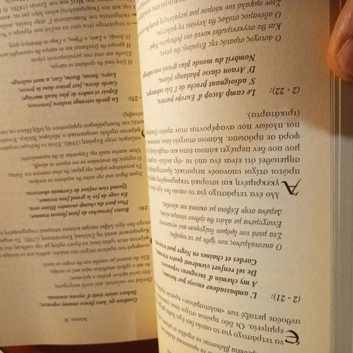 Nostradamus book used with prophecies and commentary
