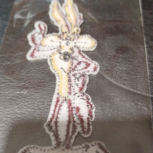 Wile E. Coyote Embroidered Patch new