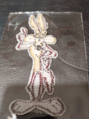 Wile E. Coyote Embroidered Patch new