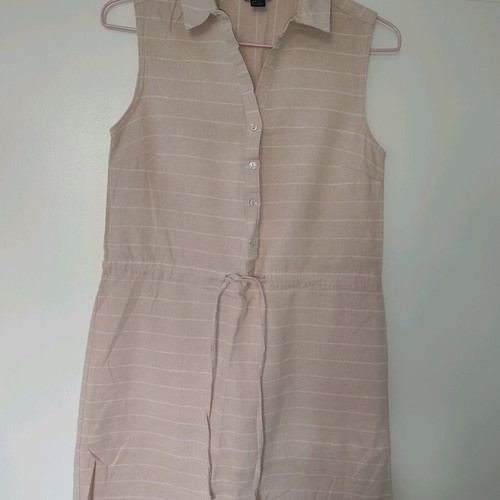 Esmara linen cotton dress size 36 like new, pink