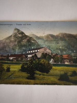 Γερμανική καρτ-ποστάλ Belle Époque 1907 μεταχειρισμένη με βαυαρικό γραμματόσημο