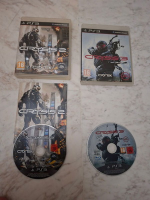 Παιχνίδια Crysis 2 και Crysis 3 για PlayStation 3 μεταχειρισμένα, πακέτο 2