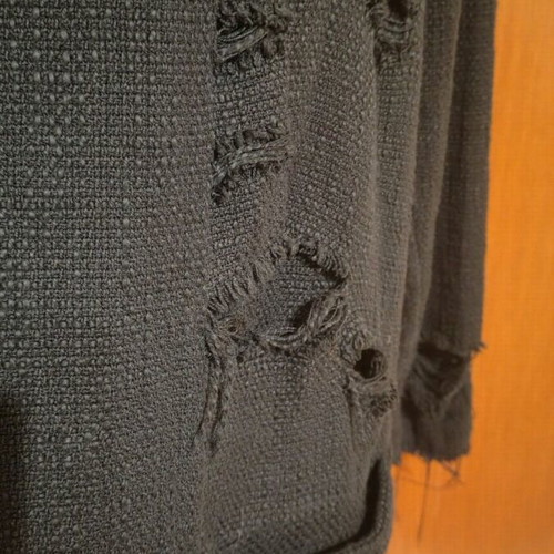 La Haine cardigan size large like new, black