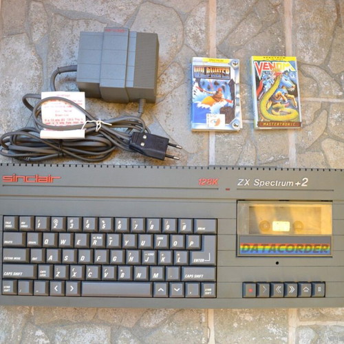 ZX Spectrum 128K+2 grey console