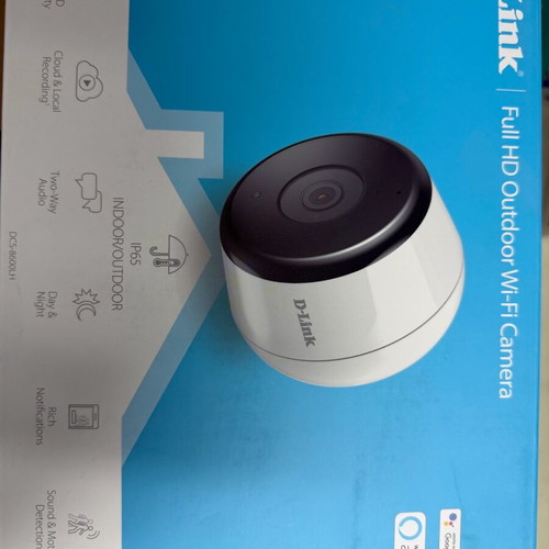 Dlink DCS-8600LH camera new