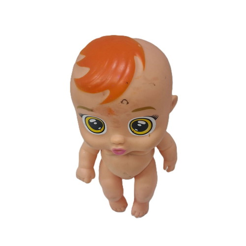 Vintage retro plastic baby doll 20 cm used