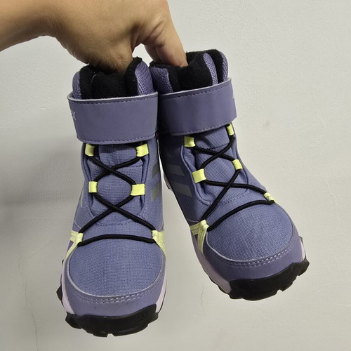 Adidas boots size 24, purple