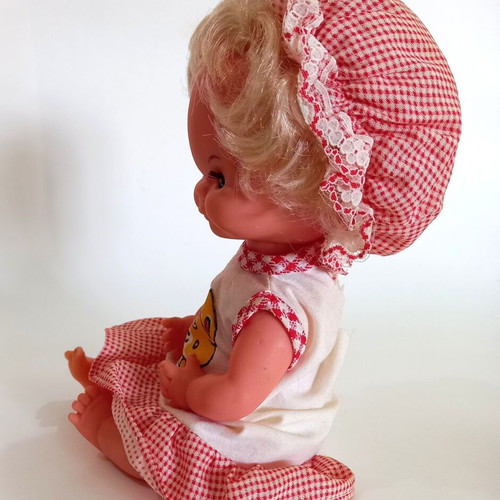 Vintage Bella Baby Doll used in original packaging from 1970s