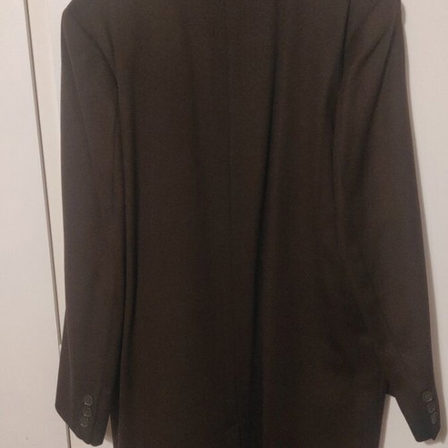 Artisti Italiani men's coat like new, brown, size L, wool and cashmere