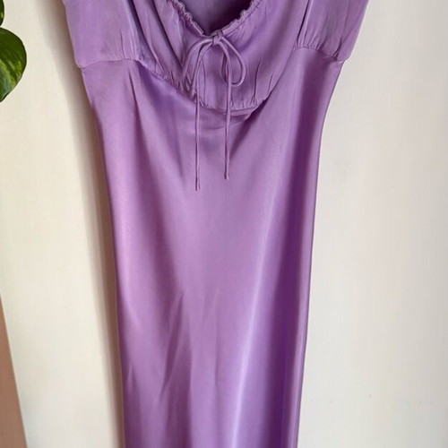 Zara ultimate slip dress new, purple, size XS