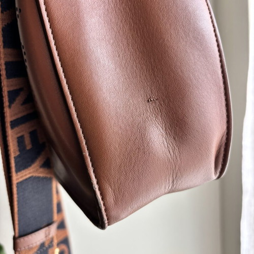 Stella McCartney crossbody bag vegan leather, like new, brown