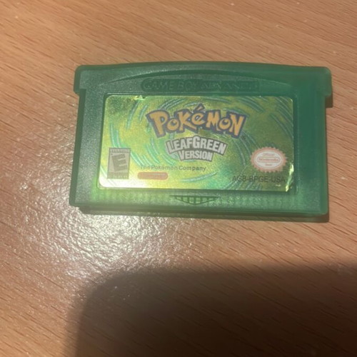 Pokemon Leaf Green Game Boy Advance new, repro