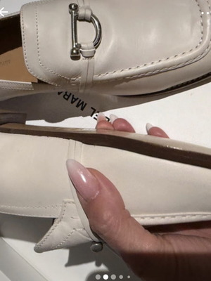 Isabel Marant δερμάτινα loafers εκρού μέγεθος 41 καινούργιο