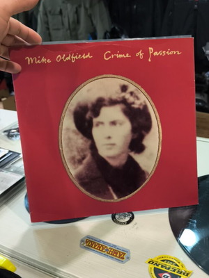 Mike Oldfield Crime of Passion vinyl used, blues