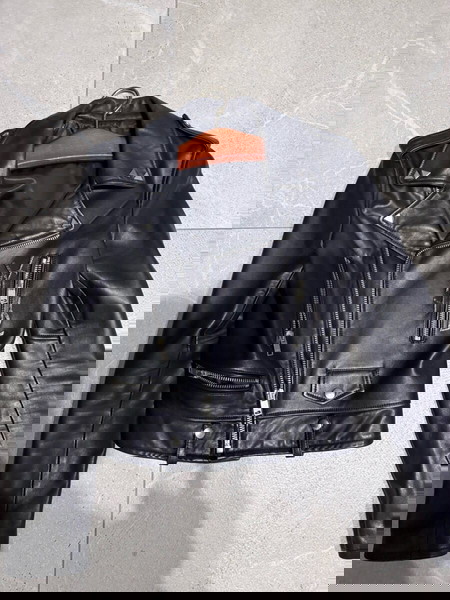 кожено яке Saint Laurent, размер S